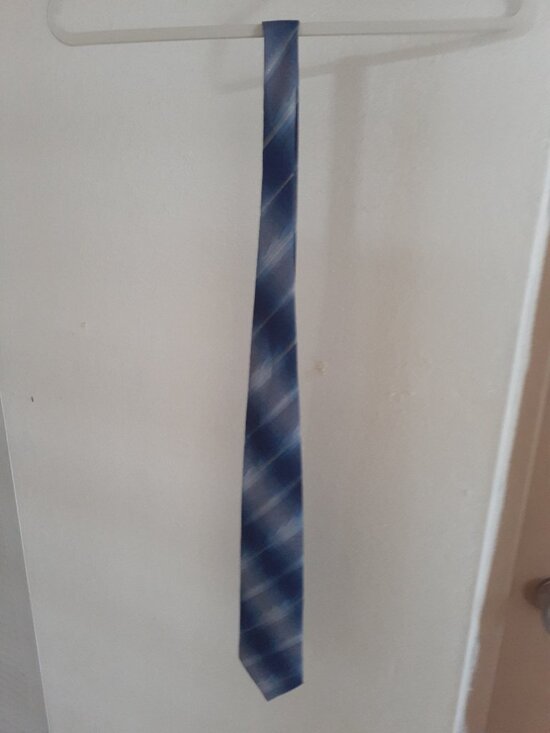 Marquis Other - Marquis Men's tie blue line pattern